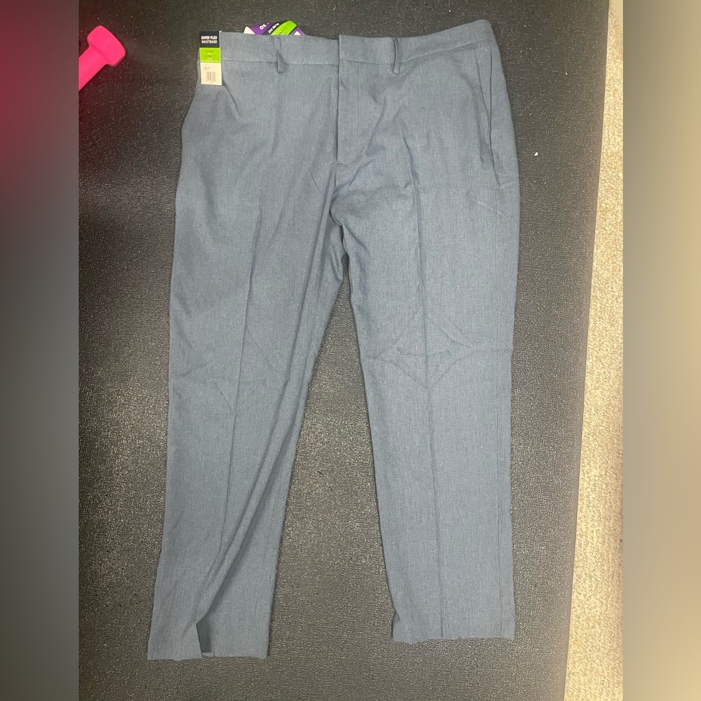 Men’s dress pants. Slate blue color. Size 40 x 30. Brand new